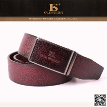 Top selling high quality wholesale custom belt genuine leather automatic